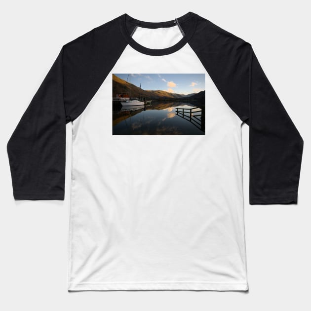 Ullswater Baseball T-Shirt by StephenJSmith